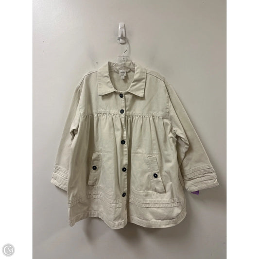 Jacket Other By Maeve In Cream, Size: Xl