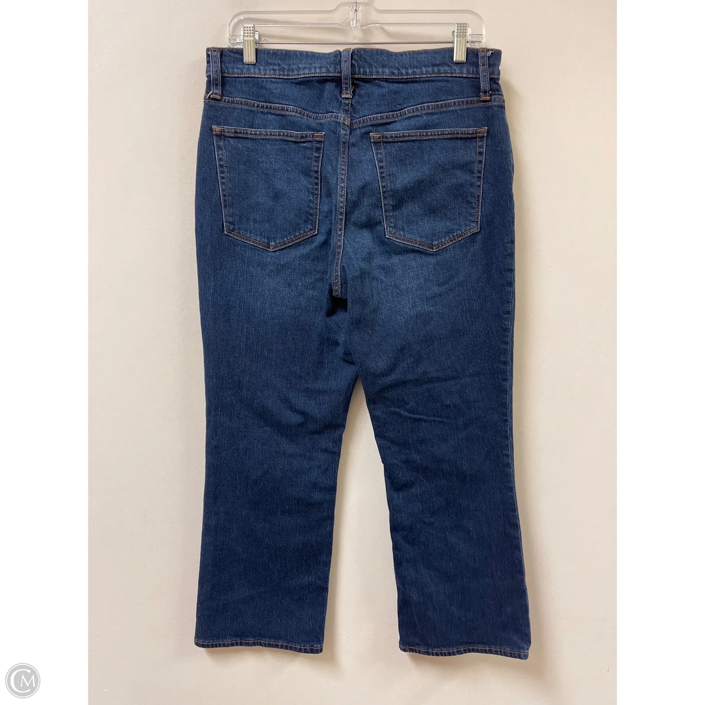 Jeans Cropped By J. Crew In Blue Denim, Size: 10