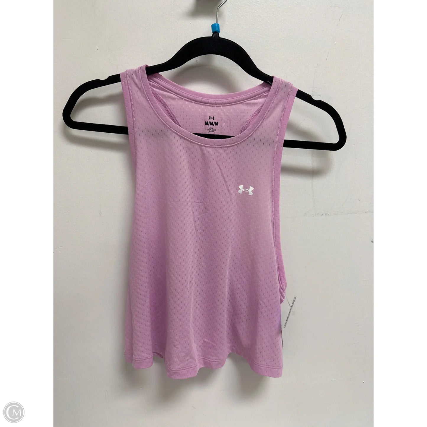 Athletic Tank Top By Under Armour In Pink, Size: M