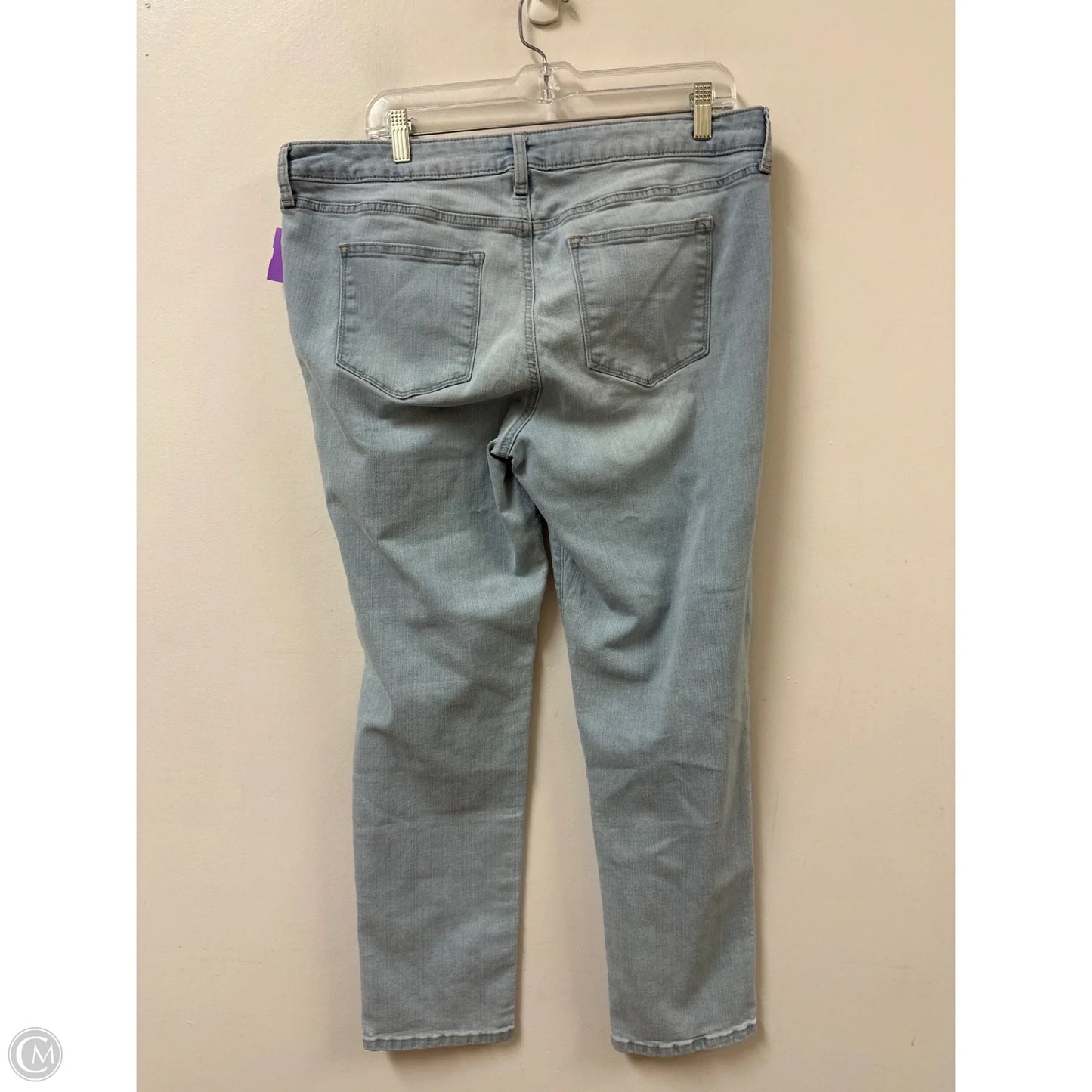 Jeans Straight By Sonoma In Blue Denim, Size: 16