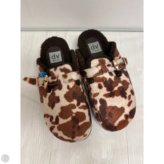 Shoes Flats By Dolce Vita In Brown & Cream, Size: 9