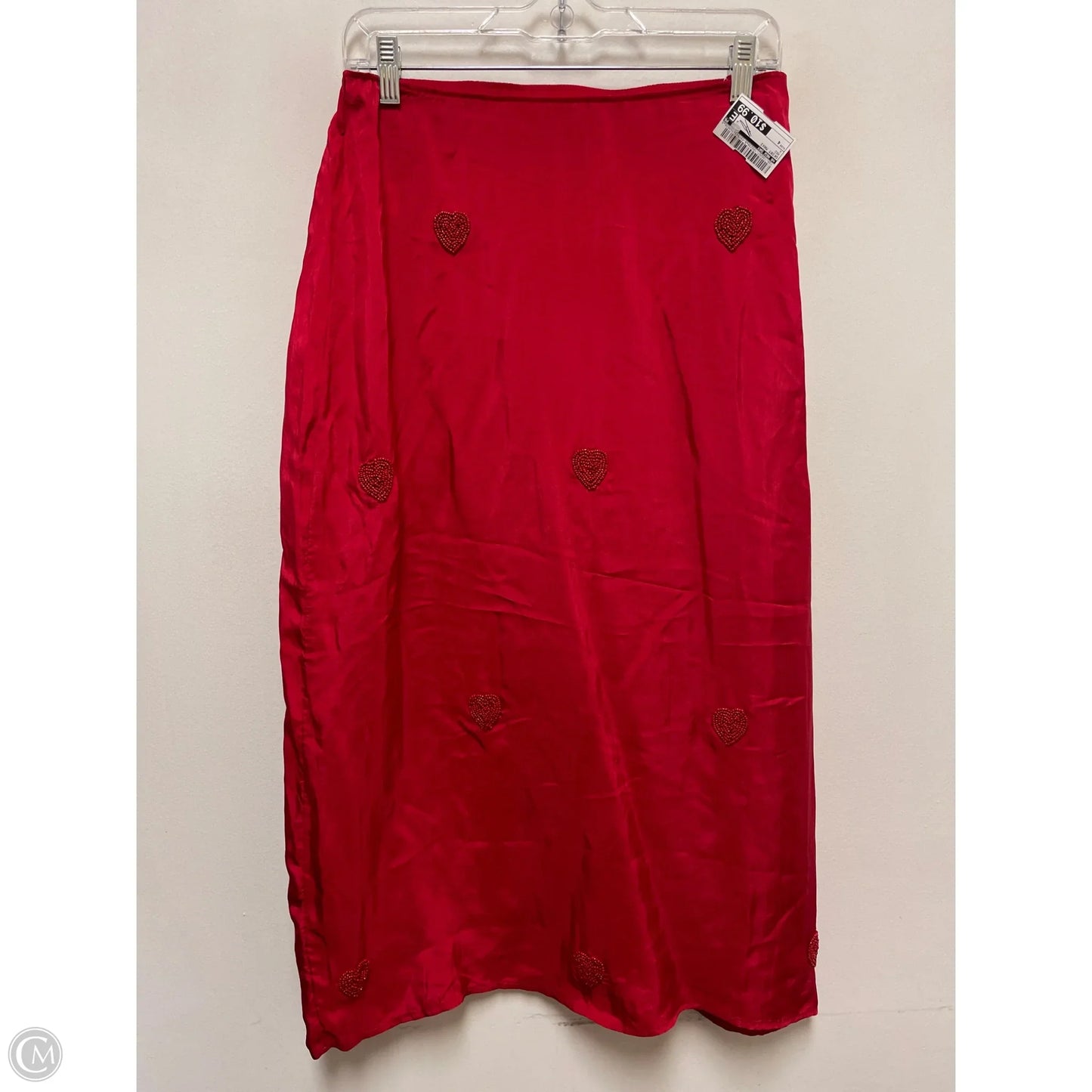 Skirt Maxi By A New Day In Red, Size: 4