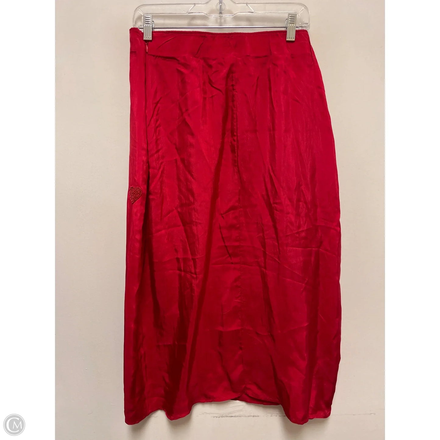 Skirt Maxi By A New Day In Red, Size: 4