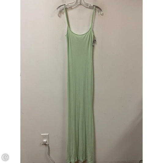 Dress Casual Maxi By Skims In Green, Size: L