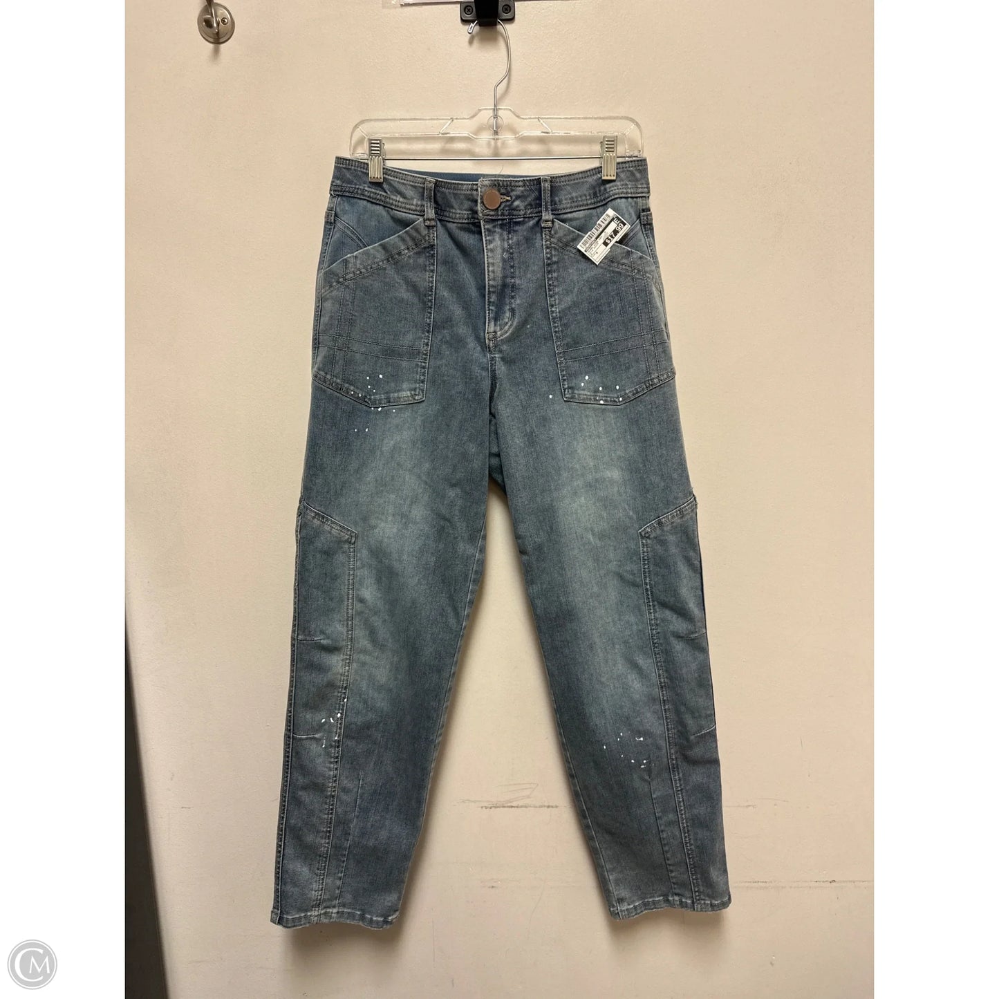Jeans Wide Leg By Democracy In Blue Denim, Size: 8