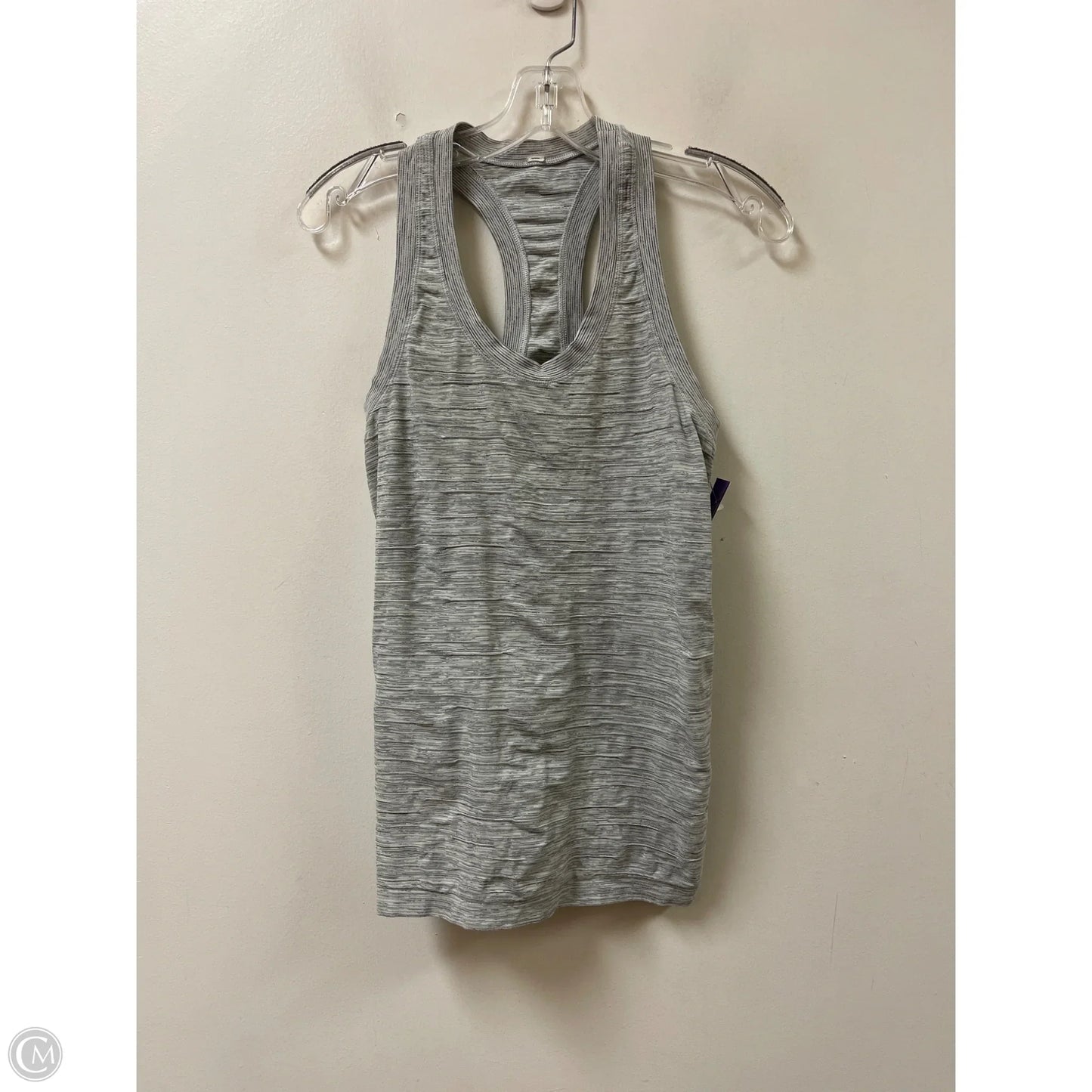 Athletic Tank Top By Clothes Mentor In Grey, Size: M