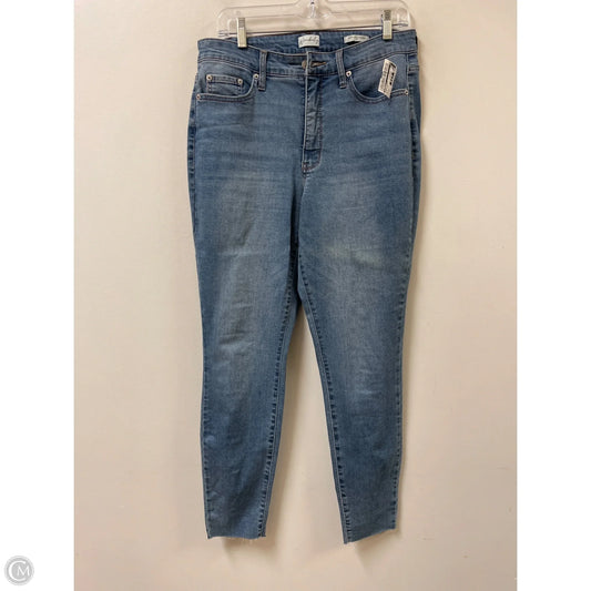 Jeans Skinny By Wonderly In Blue Denim, Size: 10