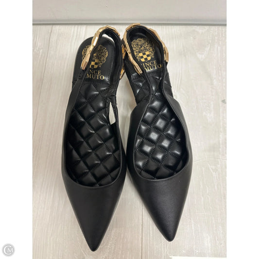 Shoes Heels Kitten By Vince Camuto In Black, Size: 9.5