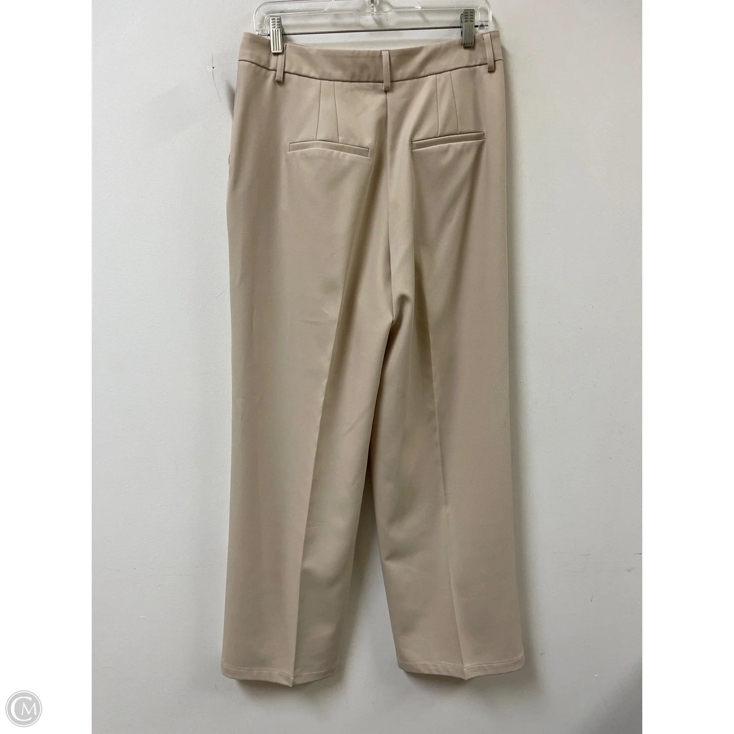 Pants Wide Leg By Clothes Mentor In Cream, Size: 8
