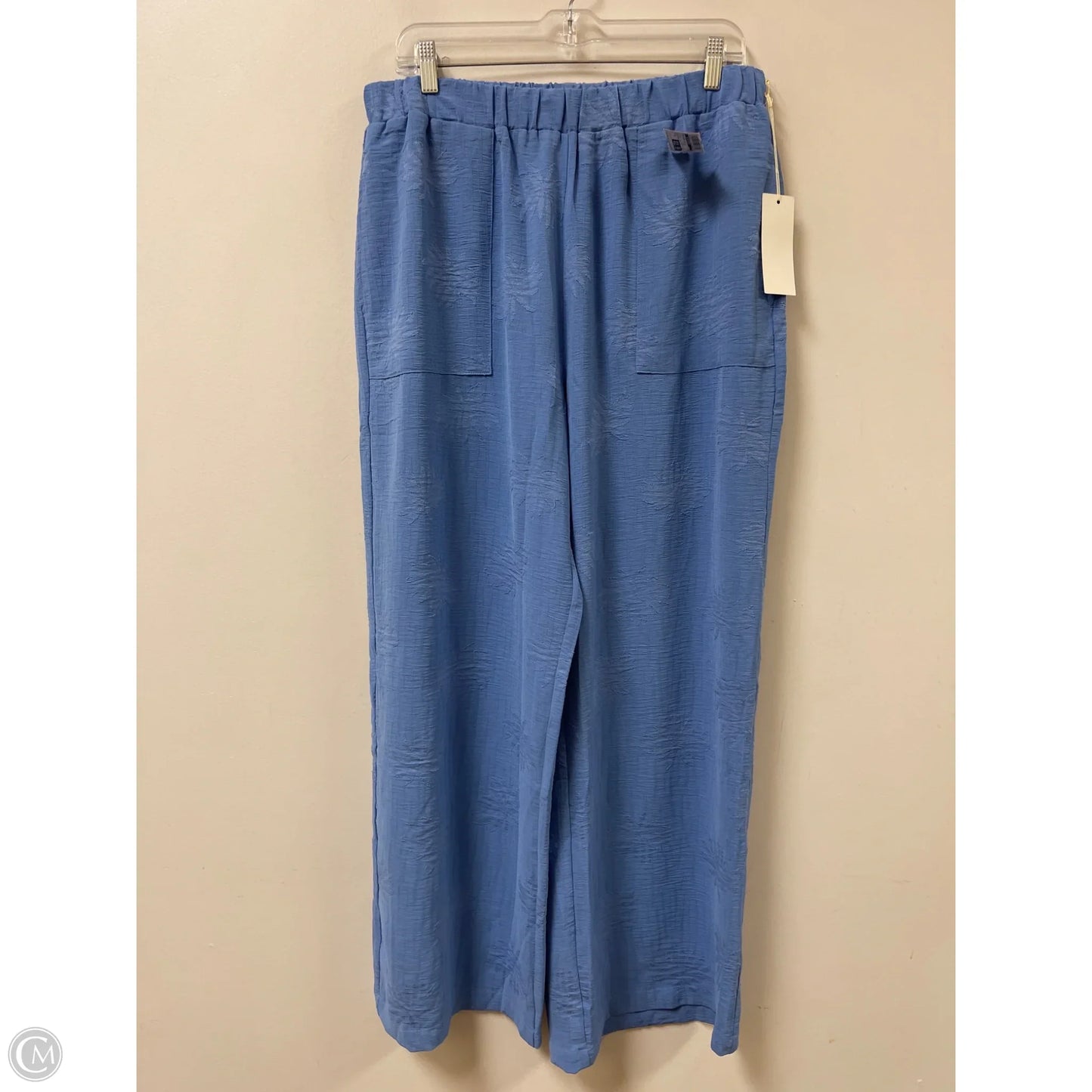 Pants Wide Leg By Clothes Mentor In Blue, Size: 12