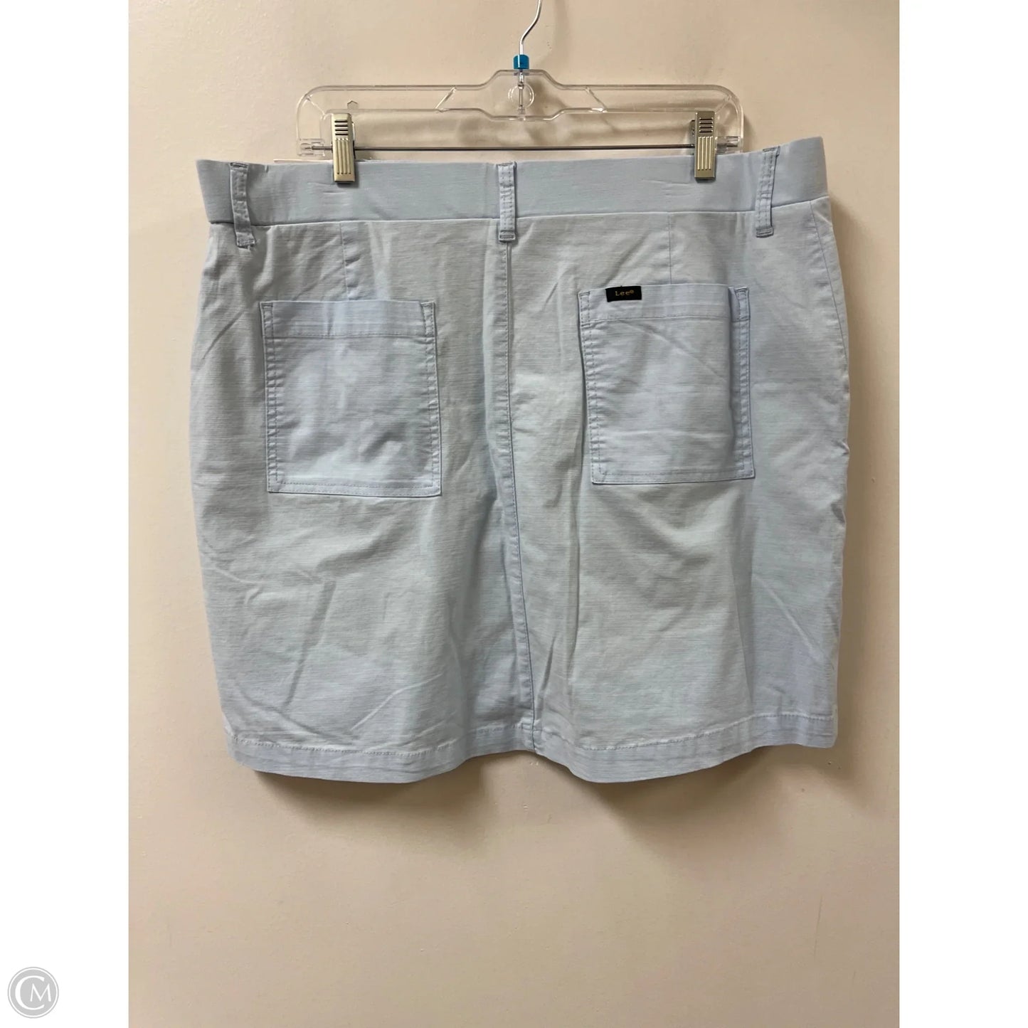 Skort By Lee In Blue, Size: 18