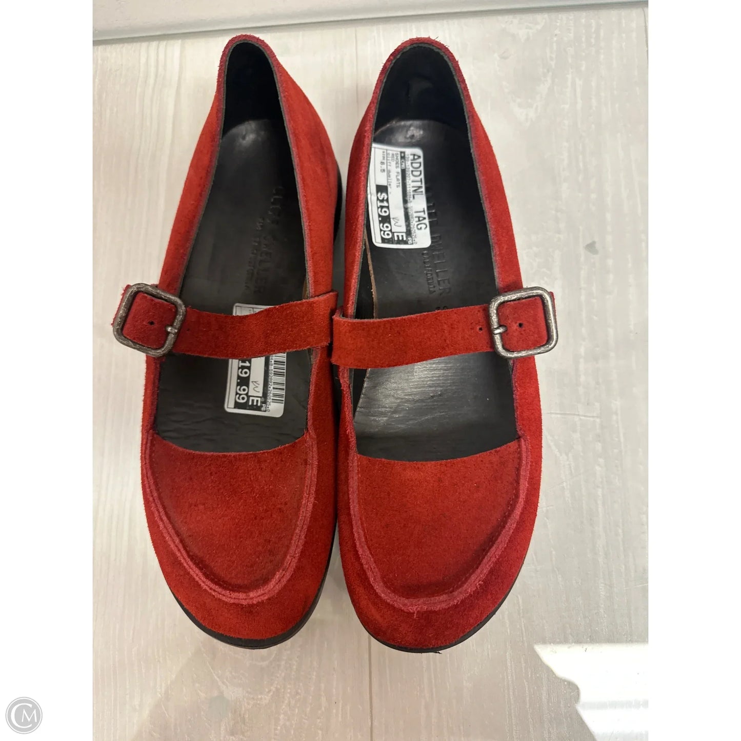 Shoes Flats By Cmb In Red, Size: 8.5