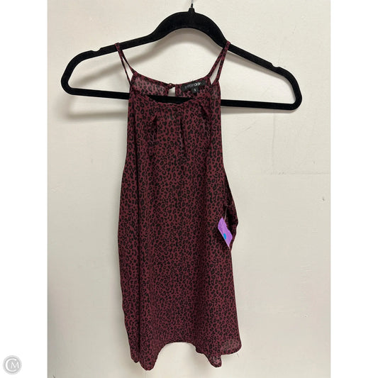 Top Sleeveless By Papermoon In Animal Print, Size: S