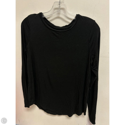 Top Long Sleeve By No Boundaries In Black, Size: S