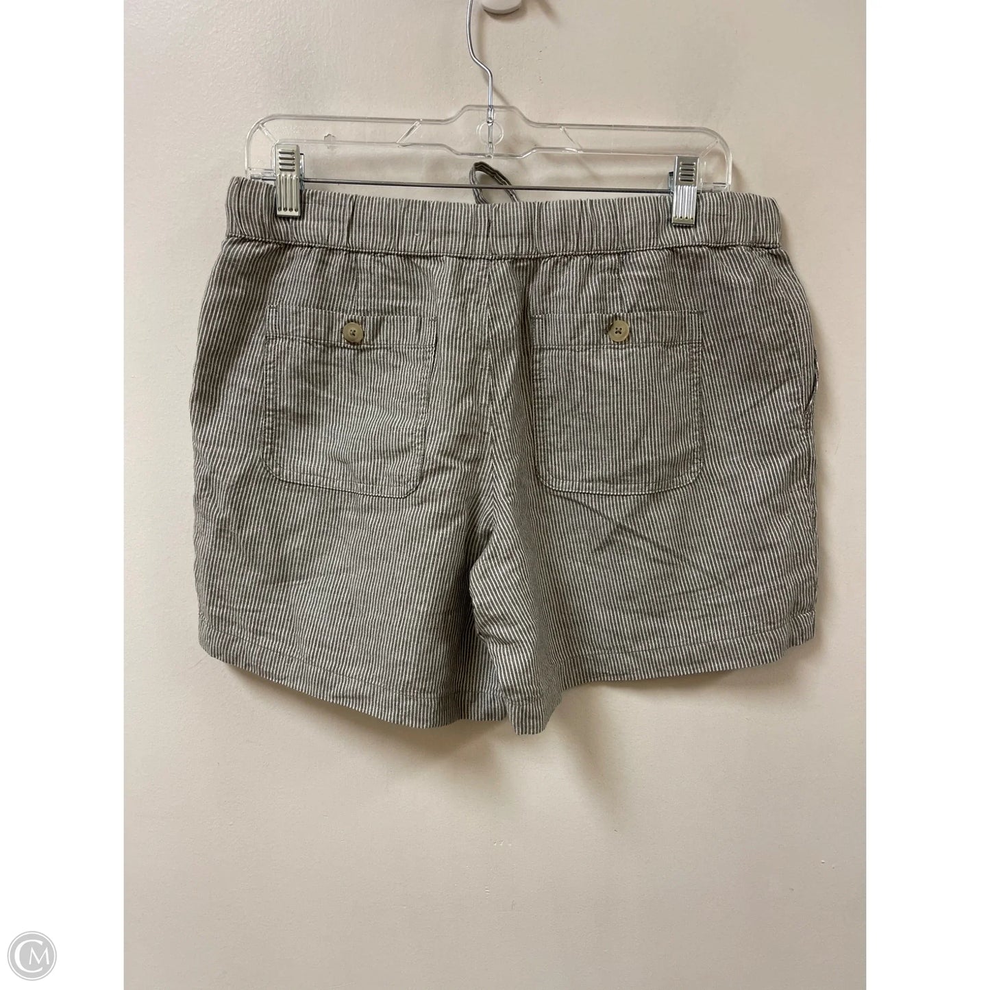 Shorts By Liz Claiborne In Grey & White, Size: 4