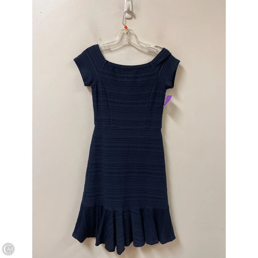 Dress Casual Midi By Rebecca Taylor In Navy, Size: S