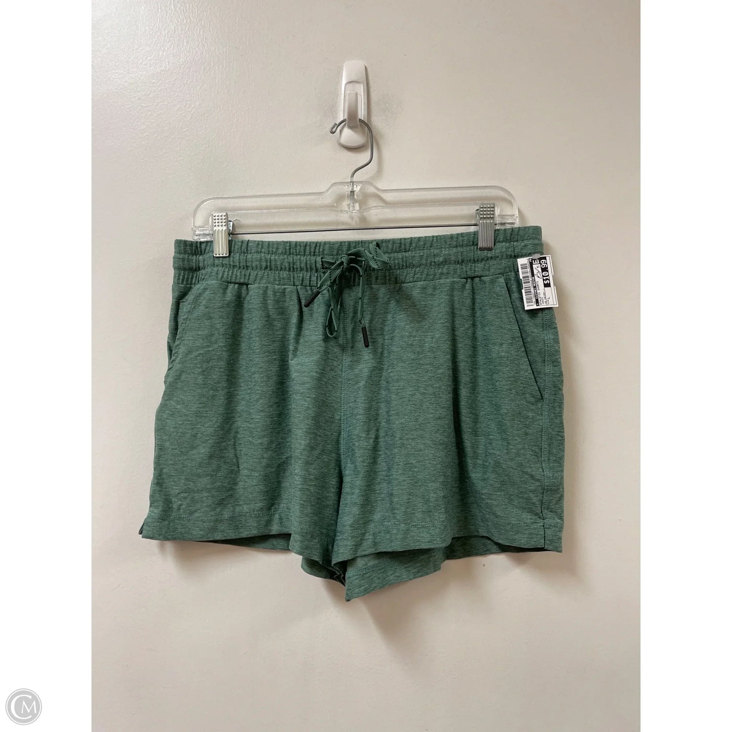 Athletic Shorts By Clothes Mentor In Green, Size: L