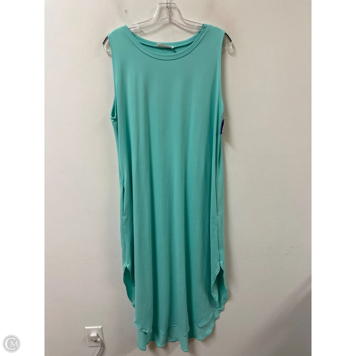 Dress Casual Maxi By Zenana In Green, Size: 1x