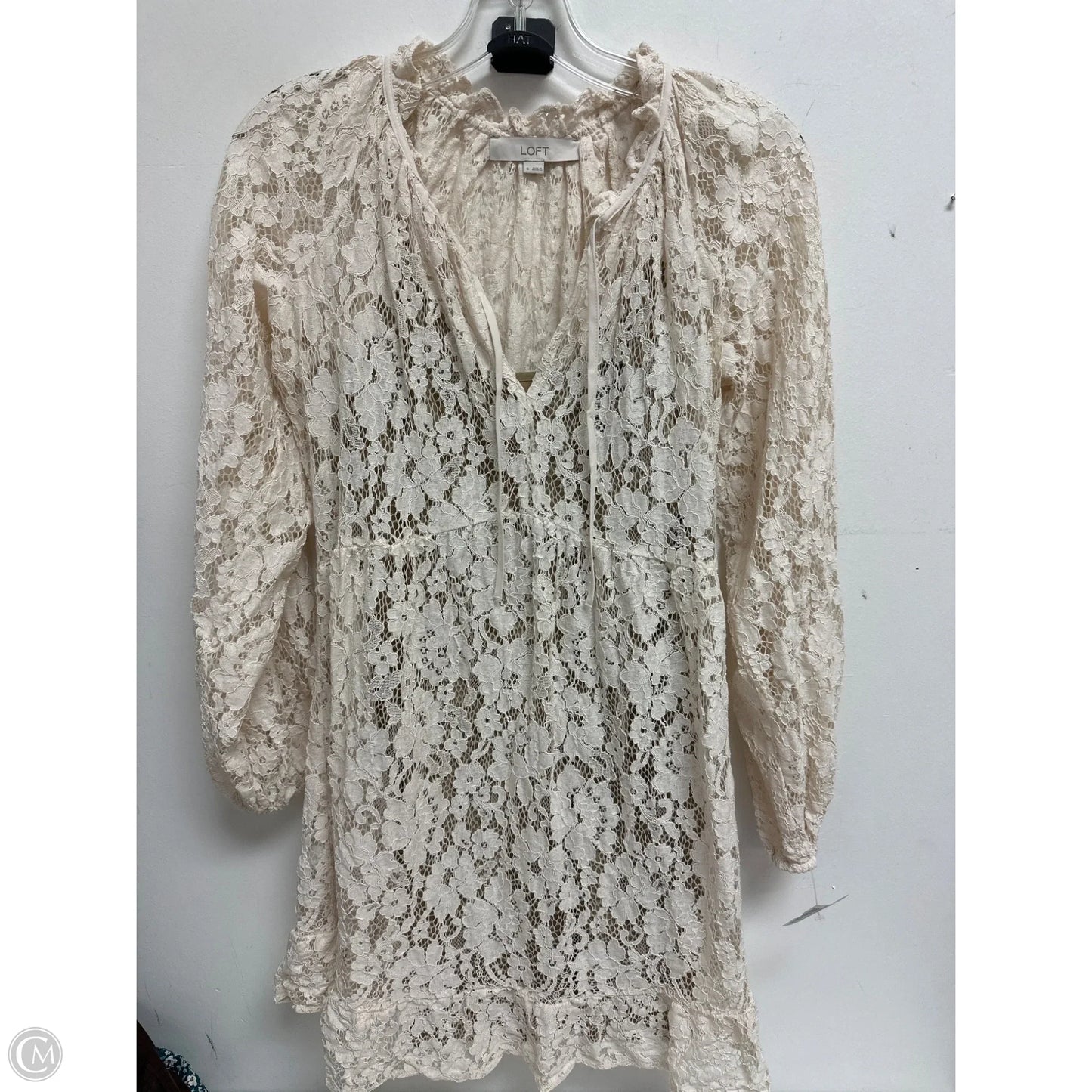Dress Set 2pc By Loft In Cream, Size: S