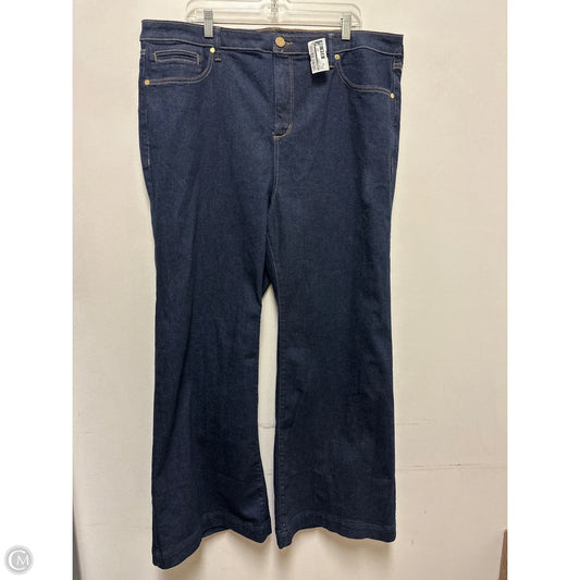 Jeans Flared By Torrid In Blue Denim, Size: 20