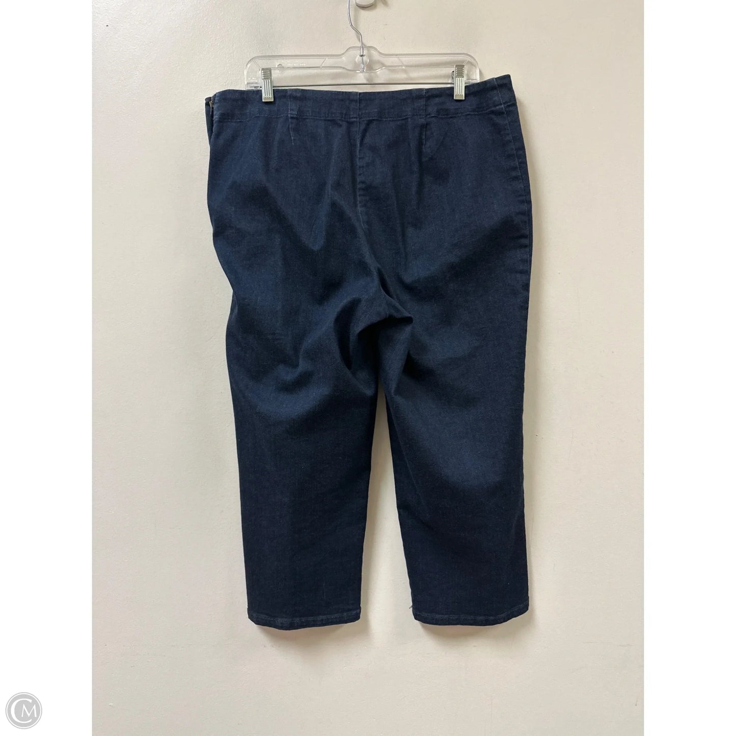Jeans Cropped By Talbots In Blue, Size: 16