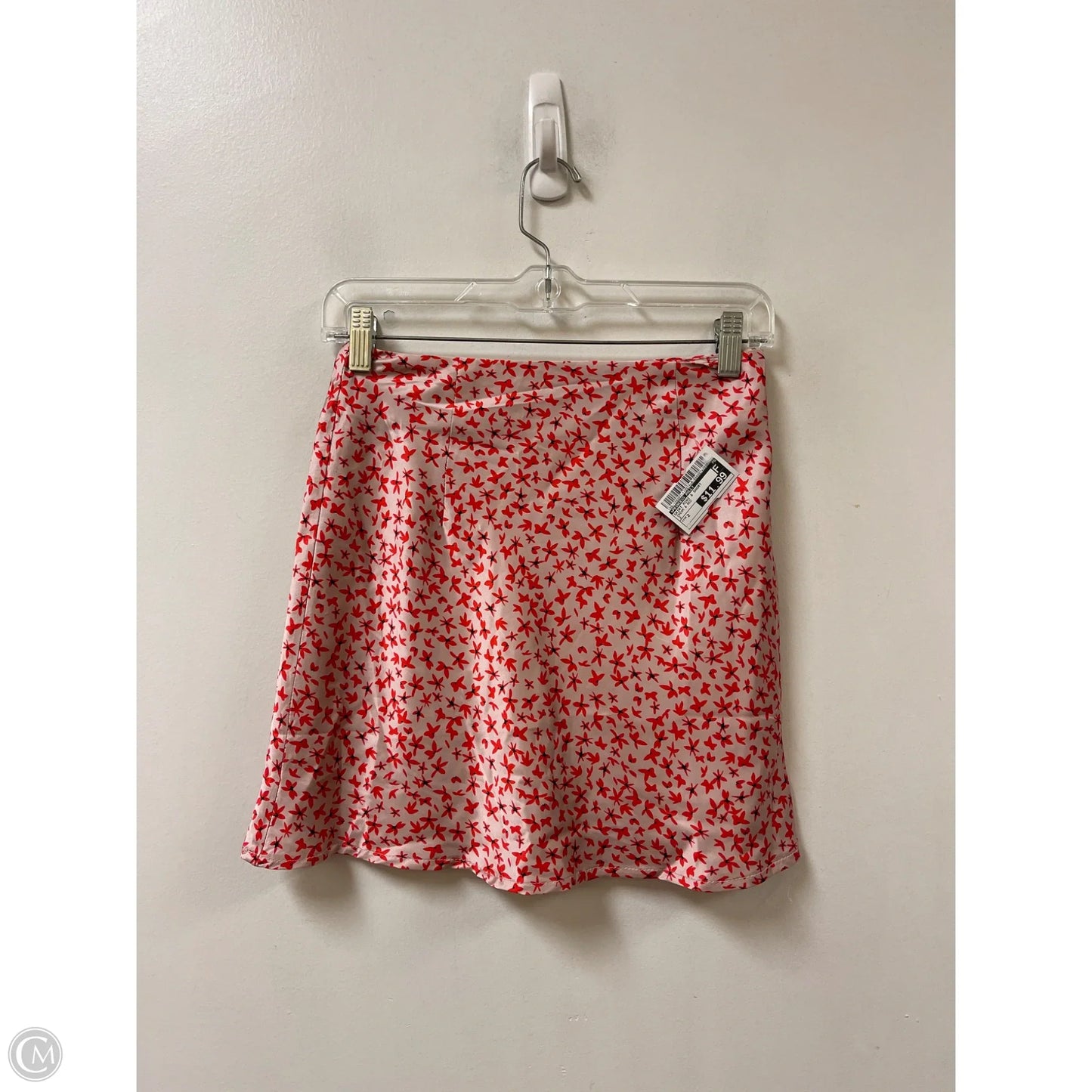 Skirt Mini & Short By Princess Polly In Cream & Red, Size: 2