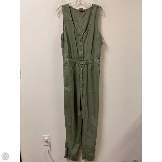 Jumpsuit By Gap In Green, Size: 10