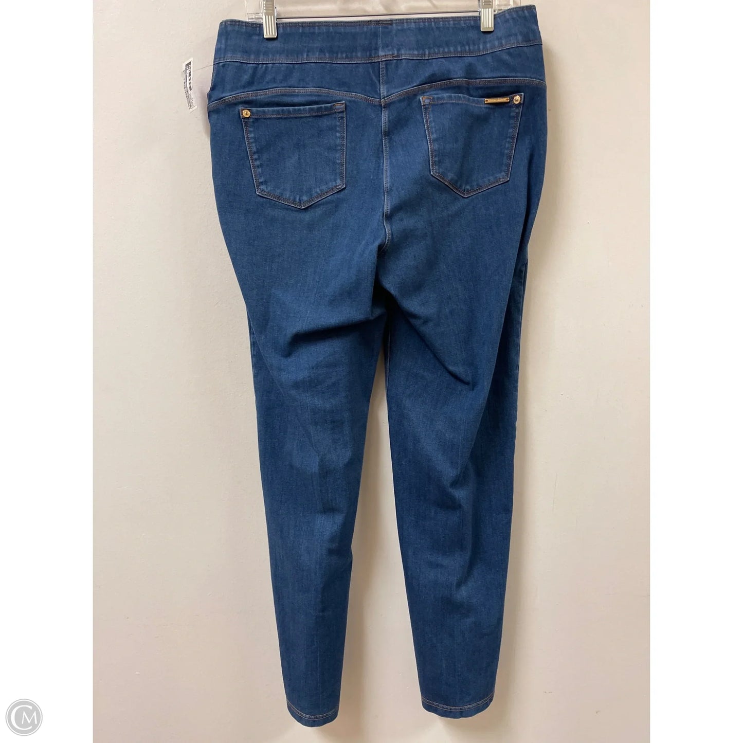 Jeans Straight By Clothes Mentor In Blue Denim, Size: 14