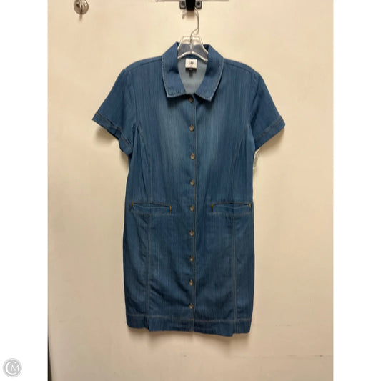 Dress Casual Short By Cabi In Blue Denim, Size: S