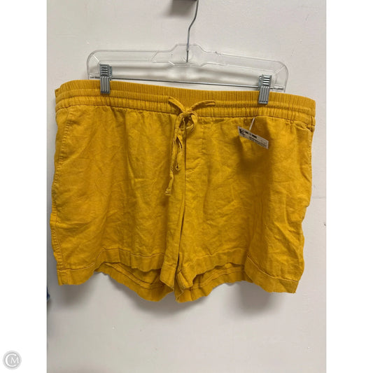 Shorts By Old Navy In Yellow, Size: 16