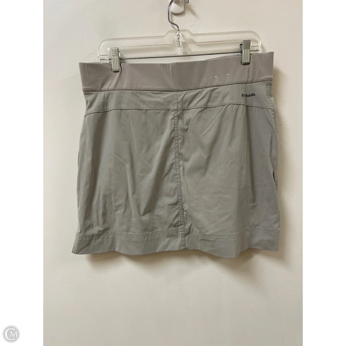 Athletic Skort By Columbia In Cream, Size: L