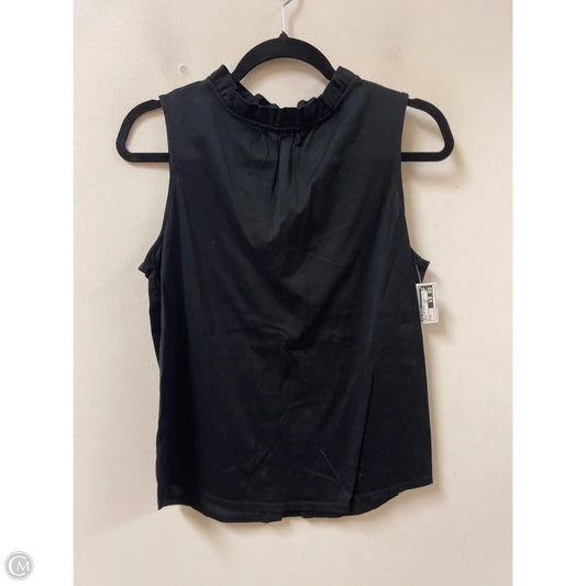 Top Sleeveless By Ann Taylor In Black, Size: M
