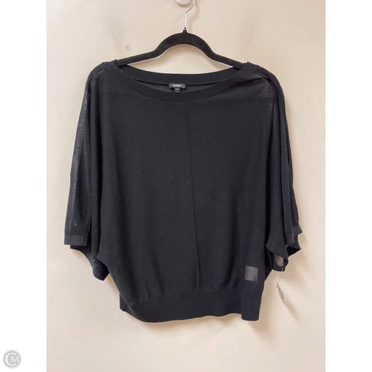 Top Short Sleeve By Express In Black, Size: M