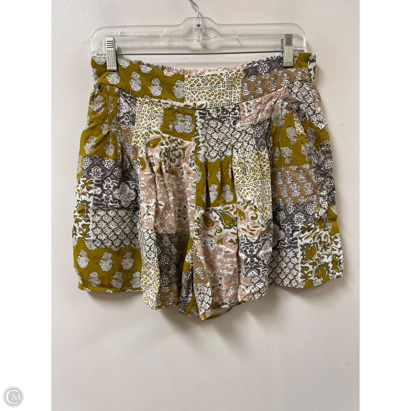 Shorts By Maeve In Green & Pink, Size: 4