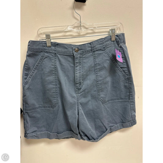 Shorts By Gloria Vanderbilt In Grey, Size: 12
