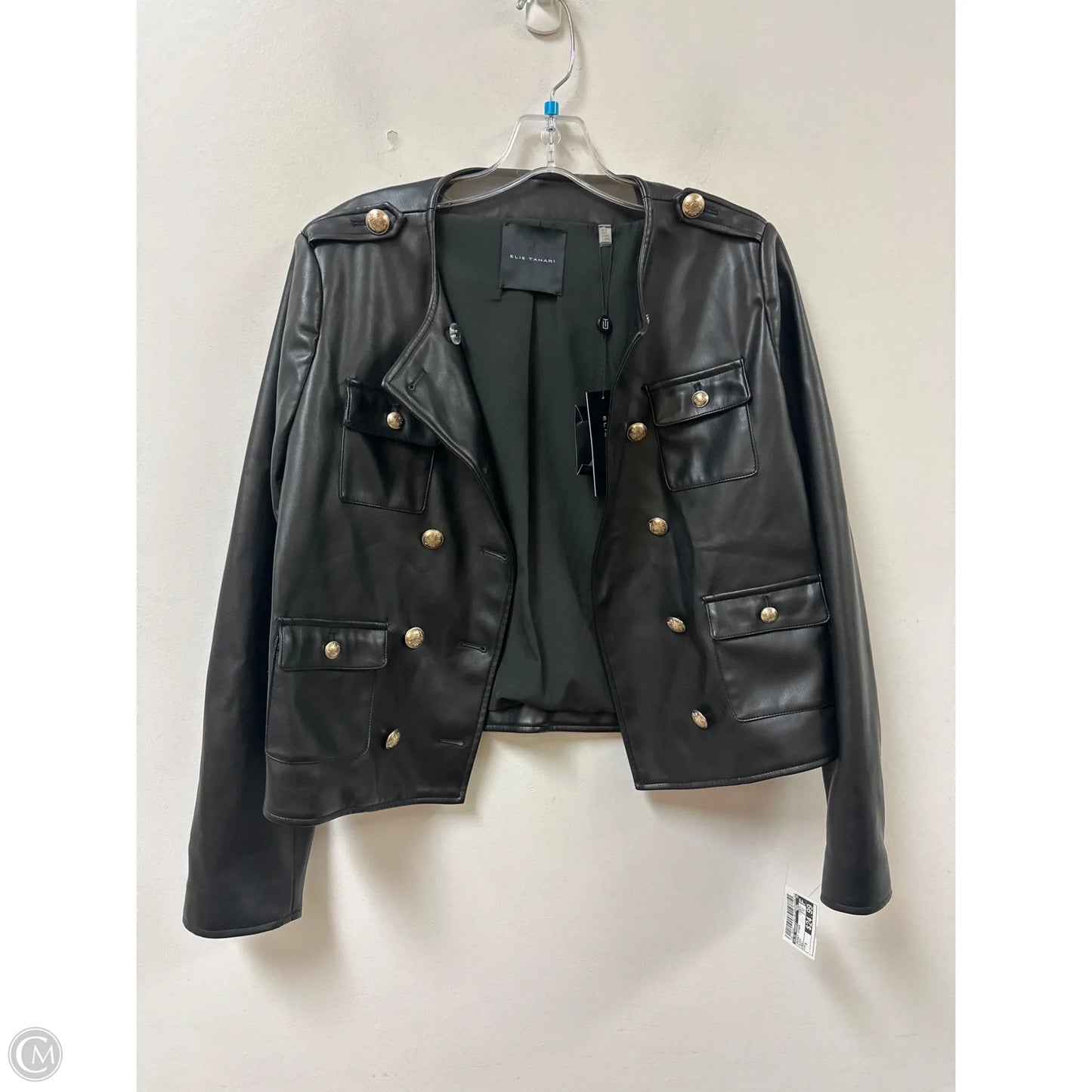 Jacket Other By Elie Tahari In Black, Size: S