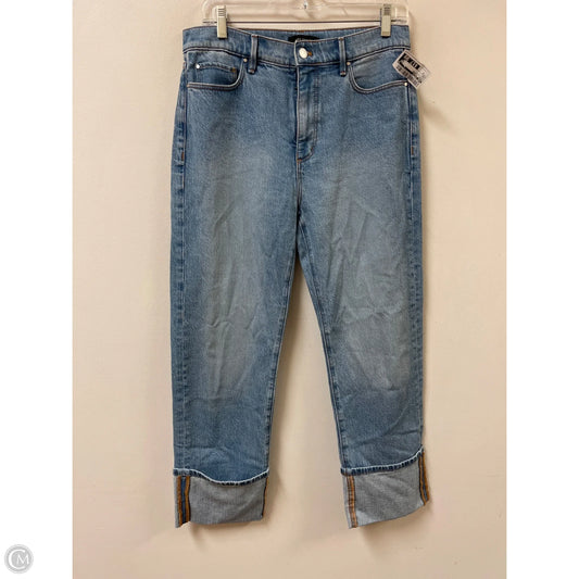 Jeans Cropped By Ann Taylor In Blue Denim, Size: 4