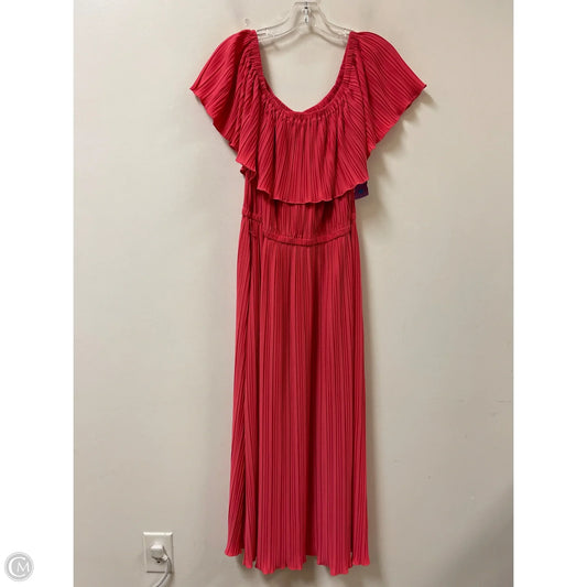 Dress Casual Maxi By Lane Bryant In Pink, Size: Xl