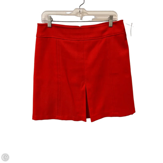 Skirt Mini & Short By Loft In Red, Size: 10