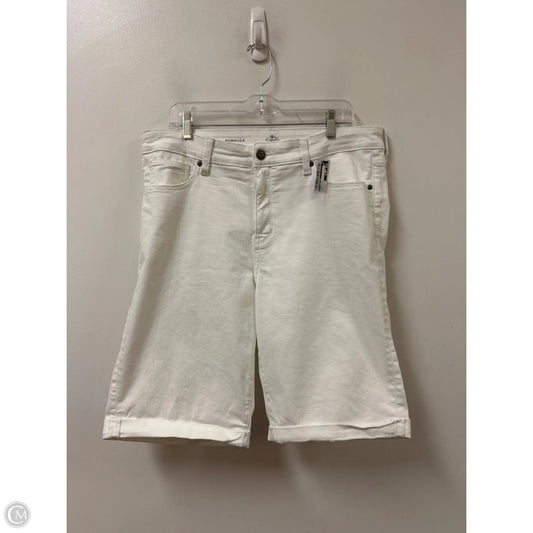 Shorts By St Johns Bay In White Denim, Size: 18