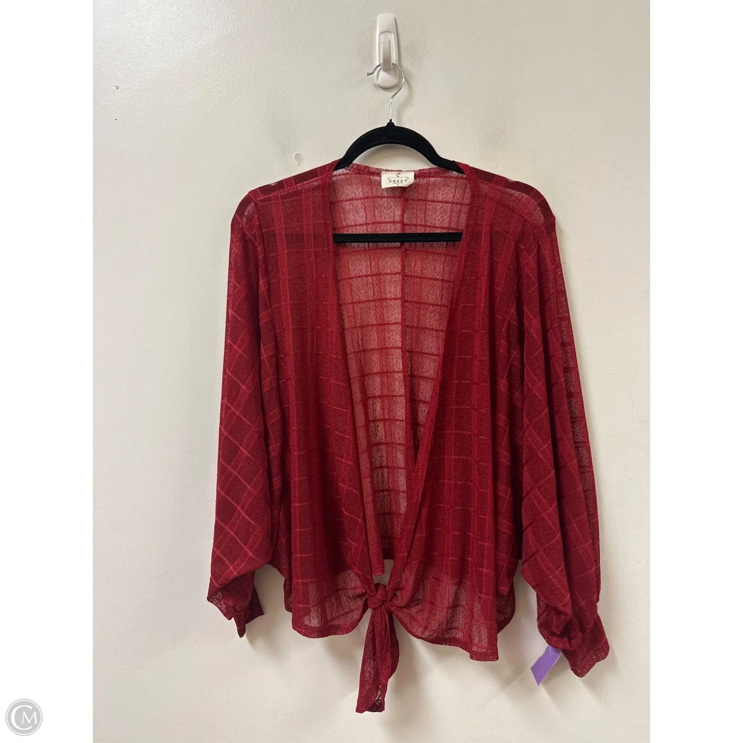 Cardigan By Ember In Red, Size: S