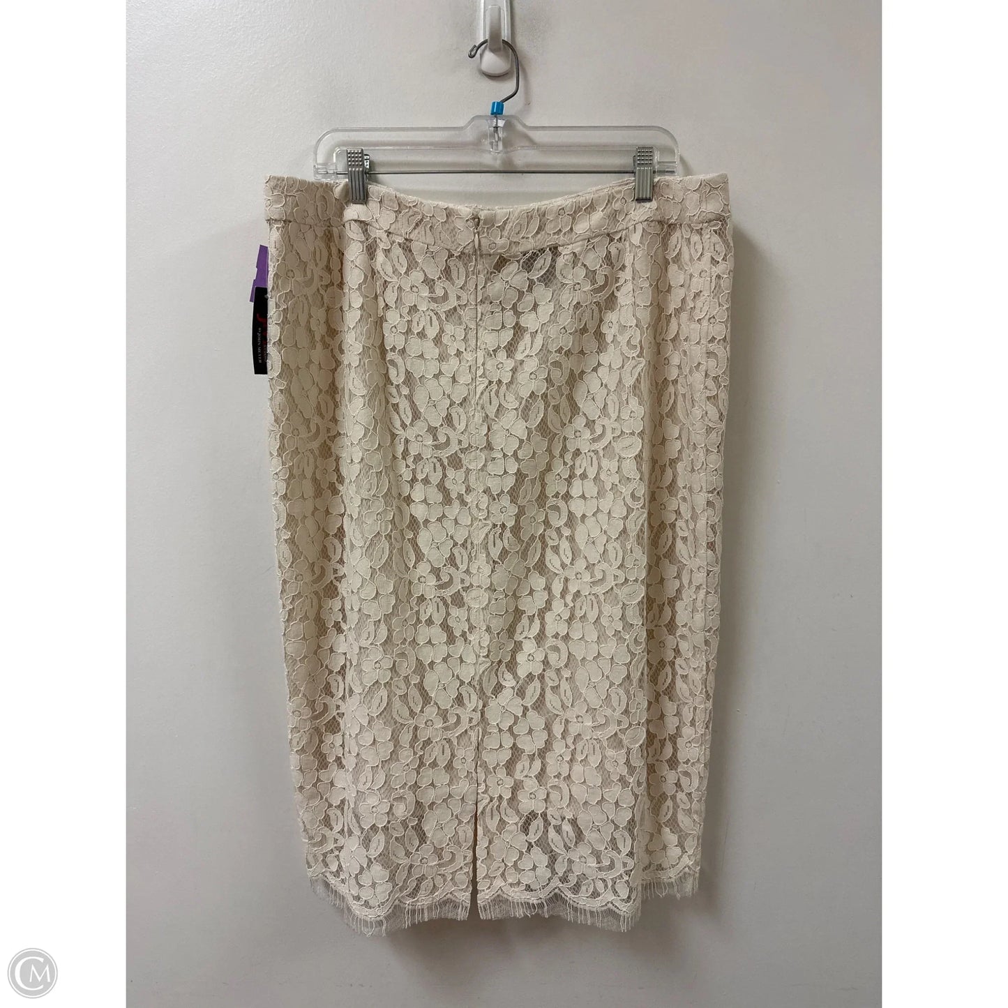 Skirt Midi By John Meyer In Cream, Size: 18
