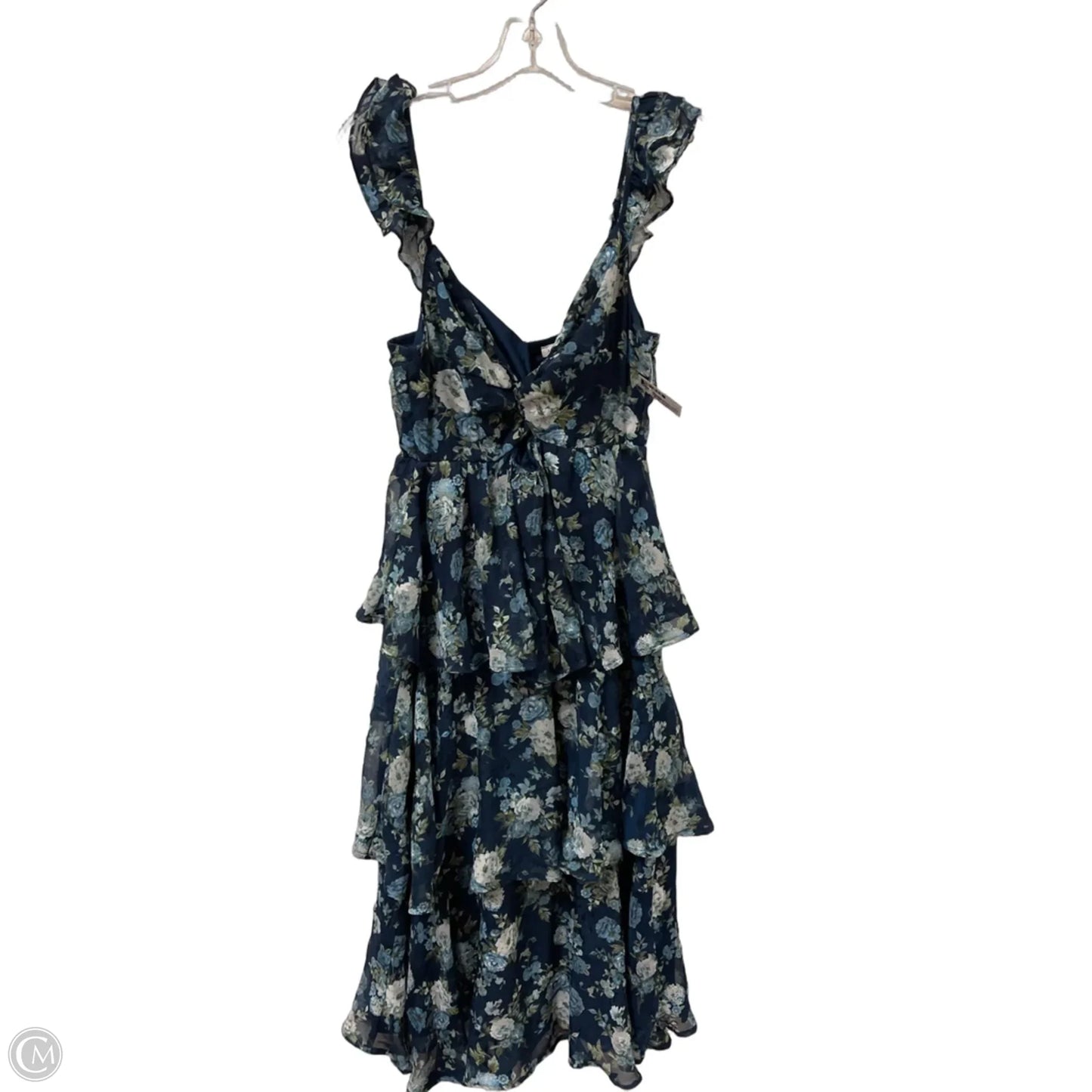 Dress Casual Midi By Altard State In Navy, Size: M