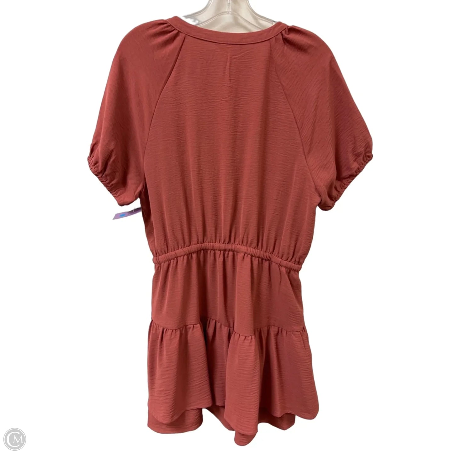 Dress Casual Short By Simplee In Pink, Size: M