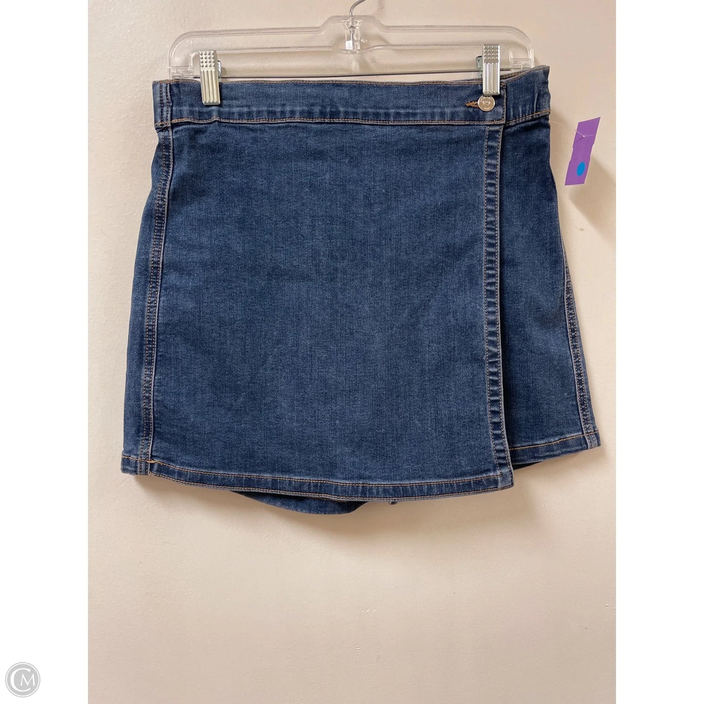 Skort By Crown And Ivy In Blue Denim, Size: 4