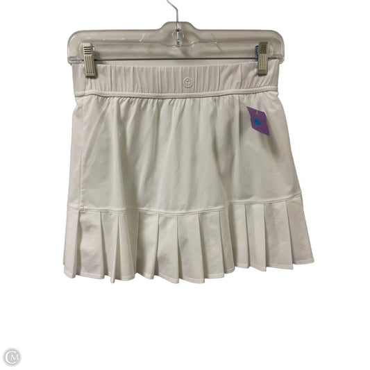Athletic Skort By Talbots In White, Size: S