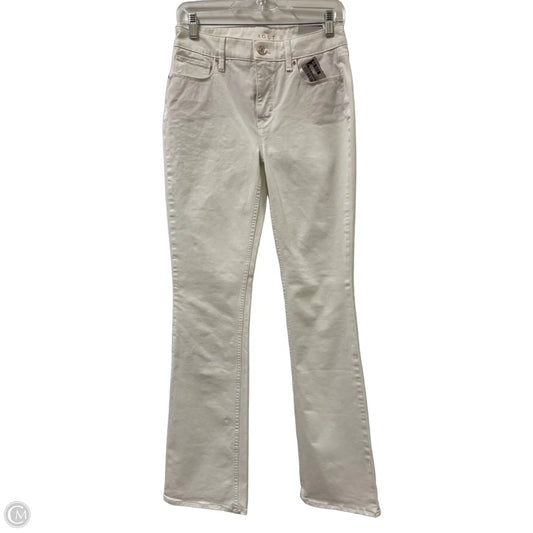 Jeans Boot Cut By White House Black Market In White Denim, Size: 2