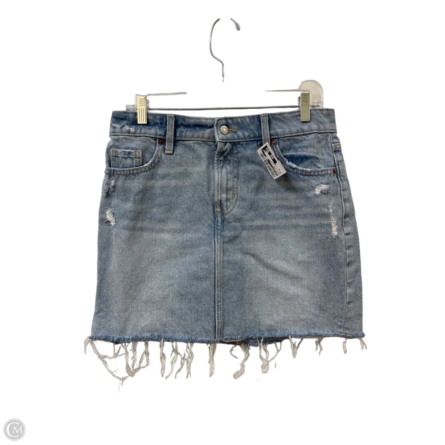 Skirt Mini & Short By Old Navy In Blue Denim, Size: 6