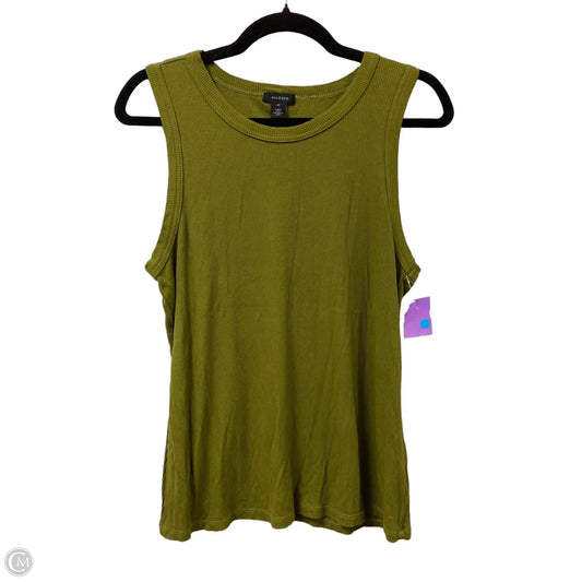 Tank Top By Halogen In Green, Size: Xl