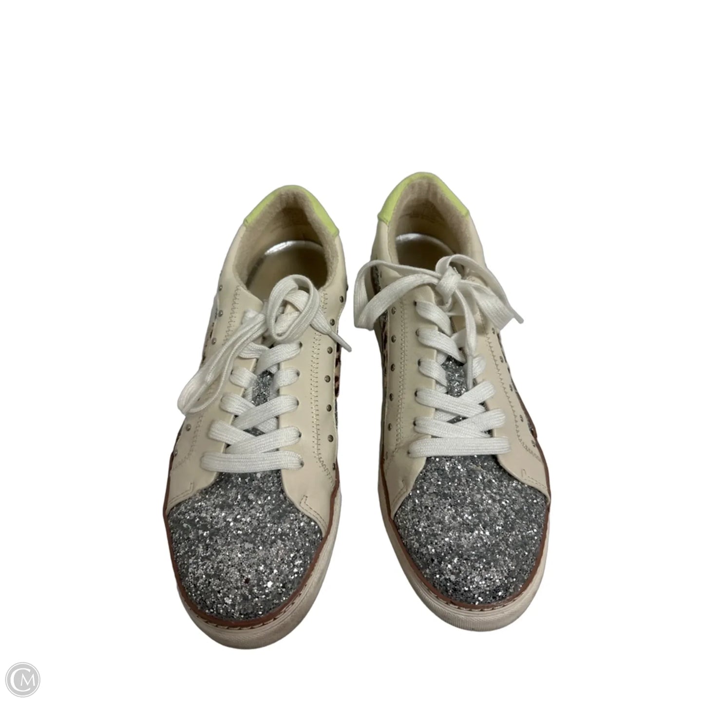 Shoes Sneakers By Vintage Havana In Silver, Size: 10